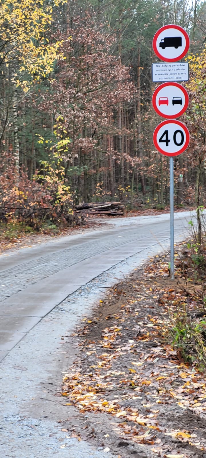 Przebudowa drogi gruntowej w Przyłęku
