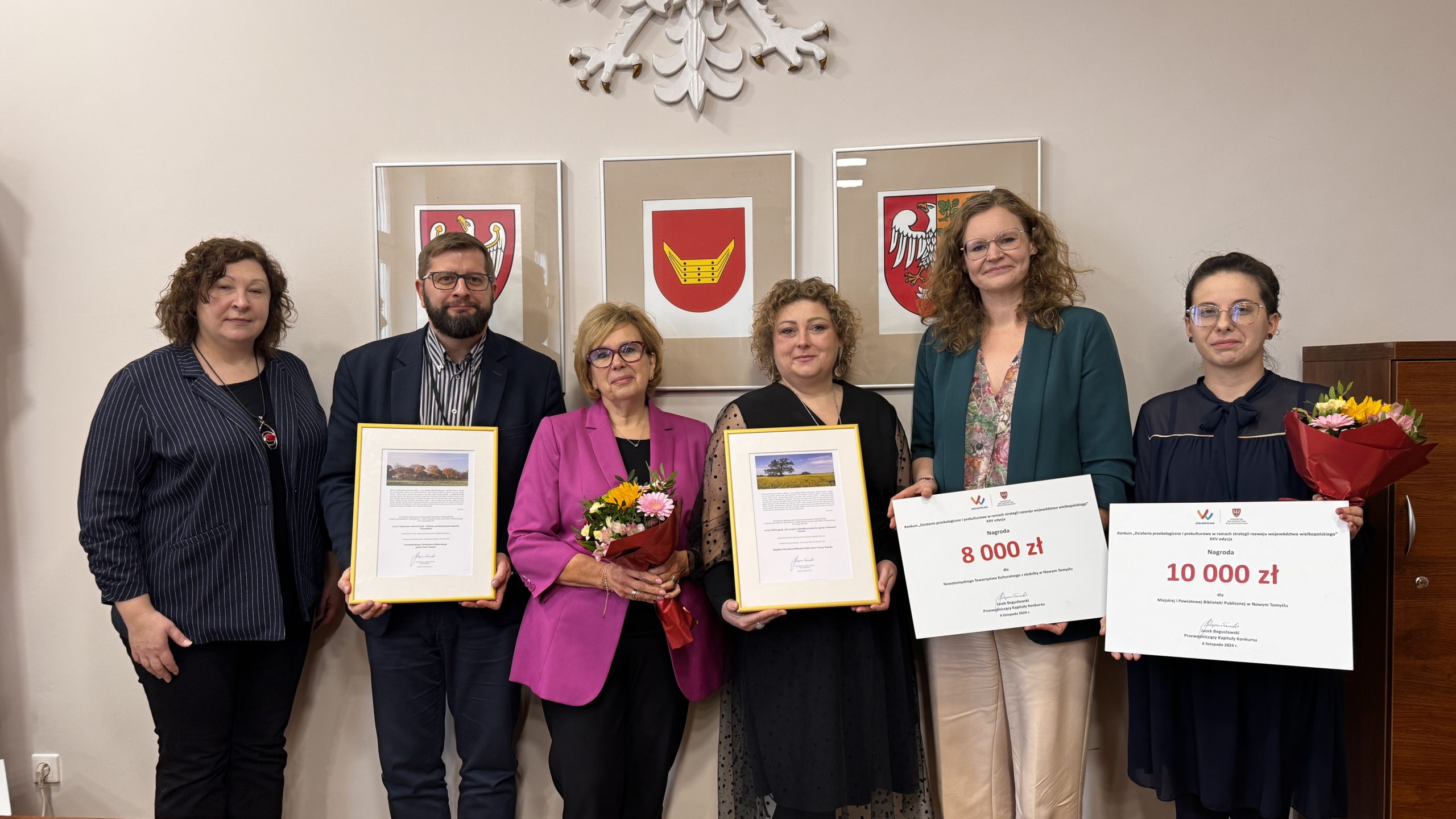 Gratulacje dla lokalnych liderów kultury i ekologii