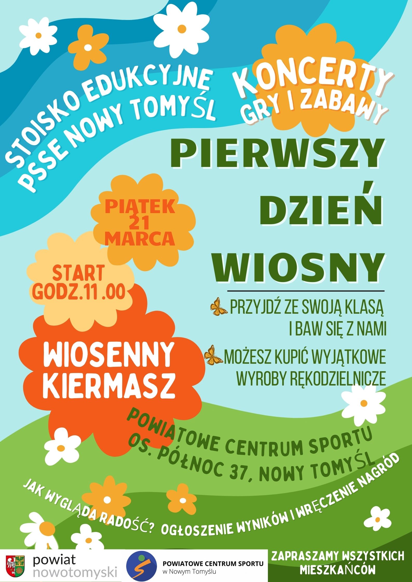 Wiosenny kiermasz w Powiatowym Centrum Sportu!