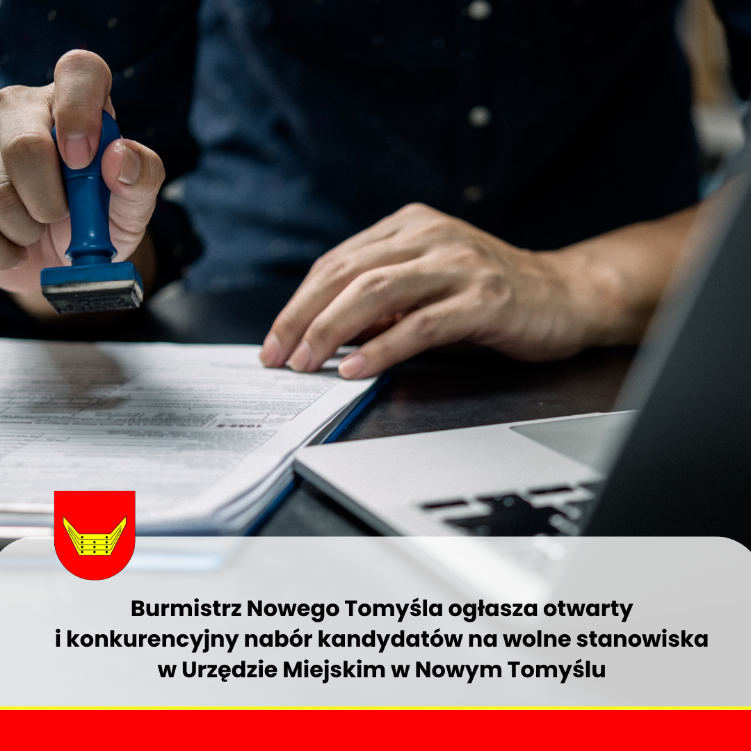 Nabór kandydatów na wolne stanowiska w tut. Urzędzie Miejskim